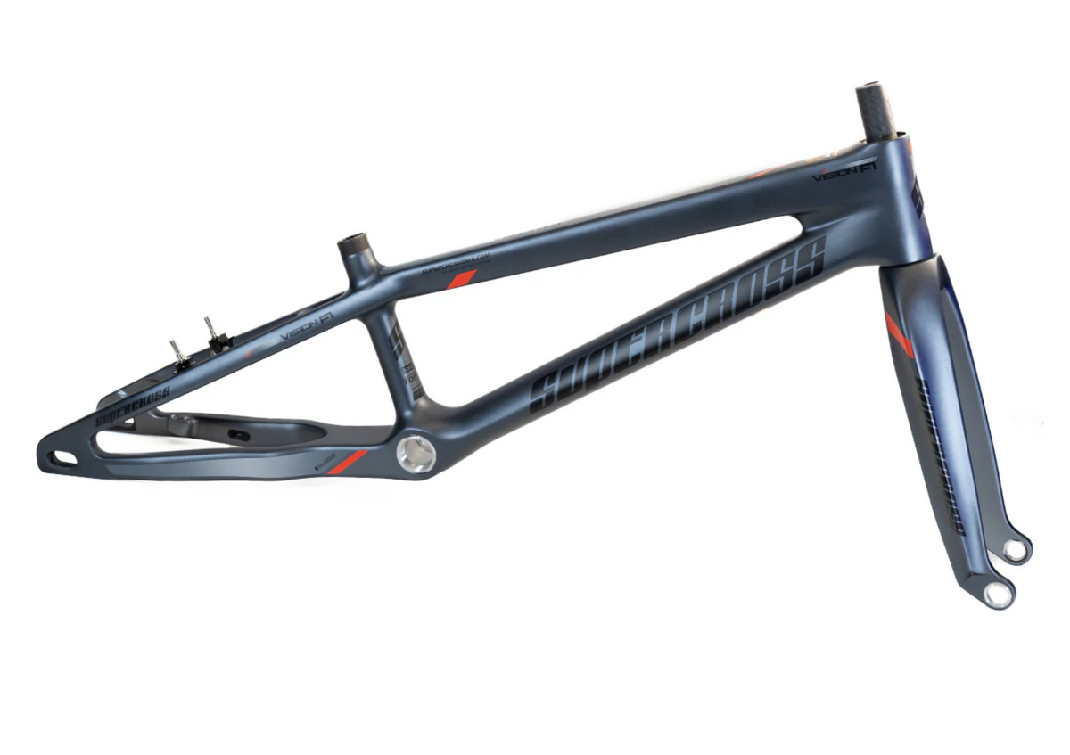 Supercross BMX Vision F1 Carbon Fiber Racing Chassis