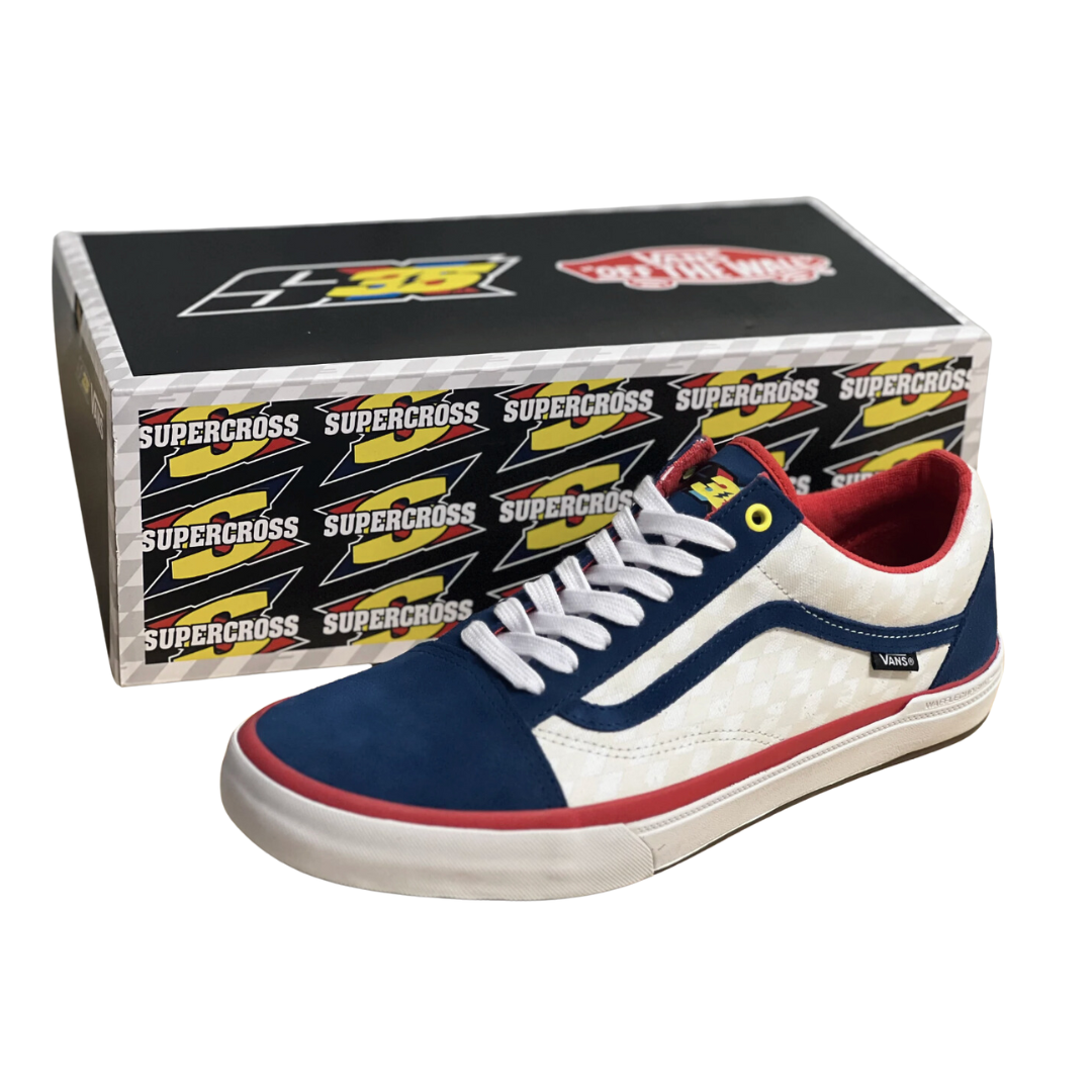 Vans x Supercross BMX Old Skool BMX Shoes Alans BMX