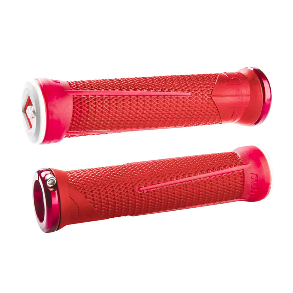 ODI AG1 Grips  - Red - Supercross BMX Racing