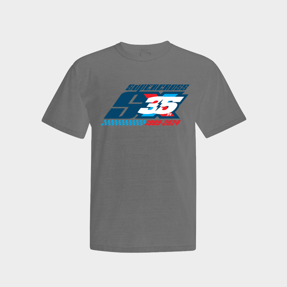 Supercross BMX | 35 Year Anniversary Logo T-Shirt