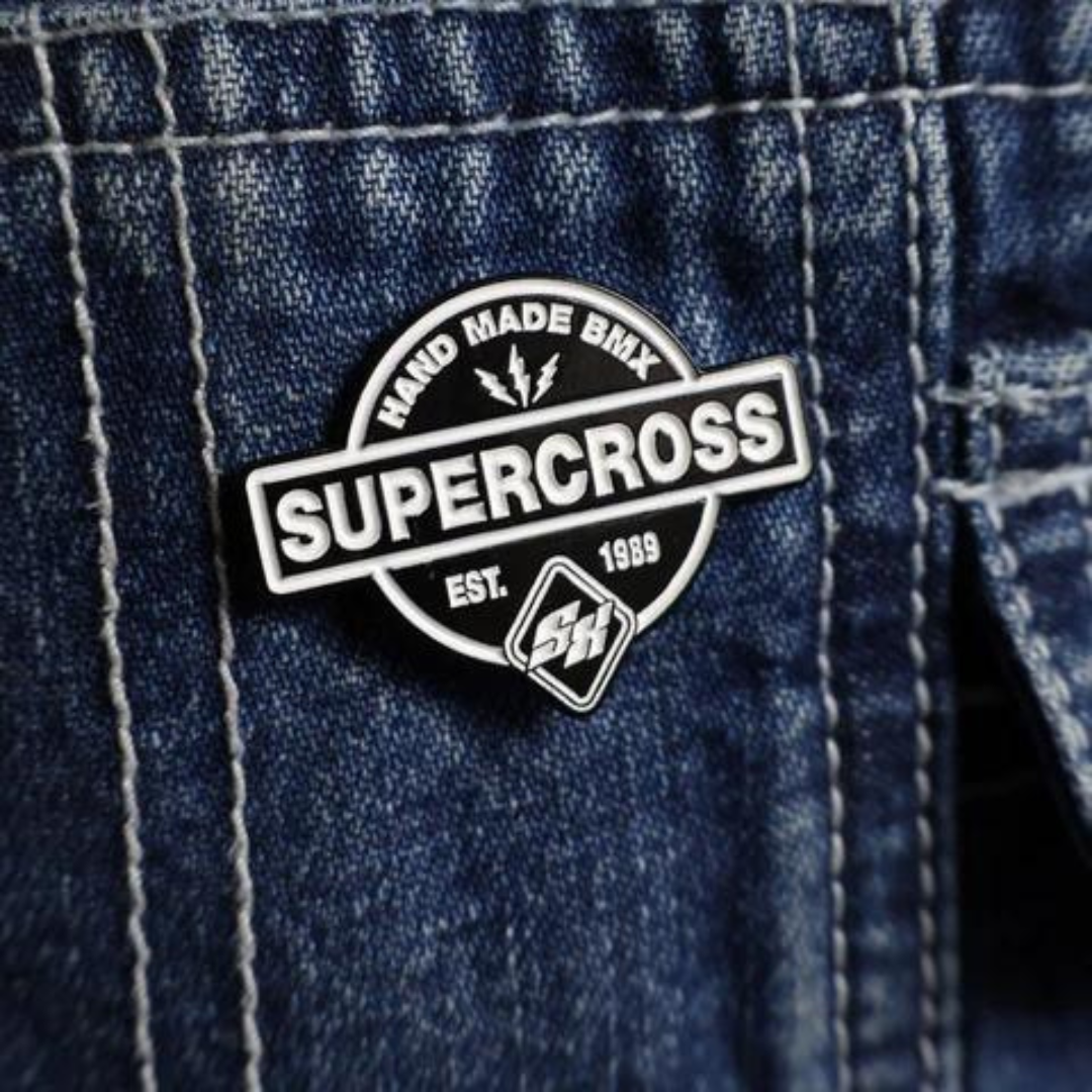 Supercross BMX Apparel - Handmade Enamel Pin