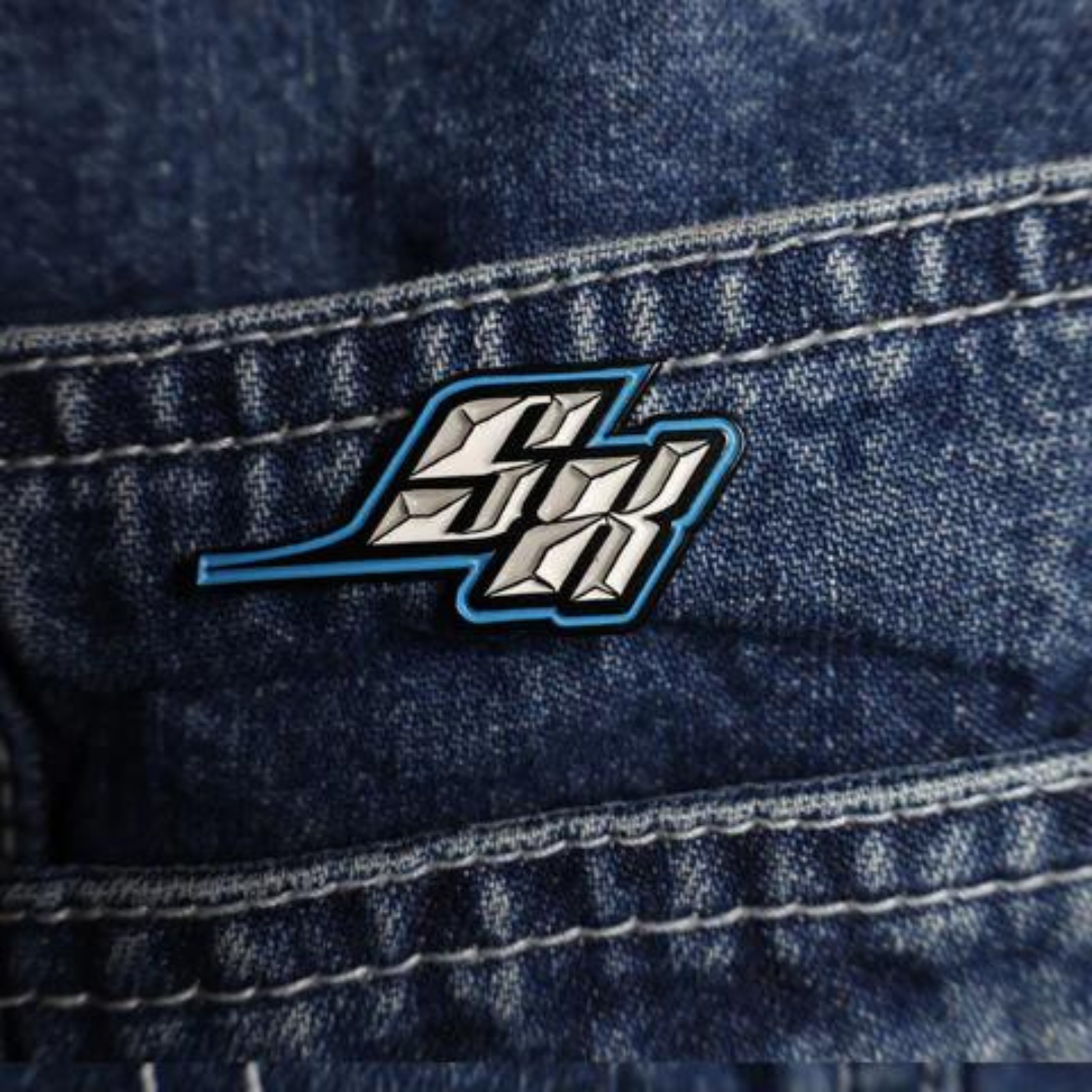 Supercross BMX Apparel - SX Enamel Swoosh Pin