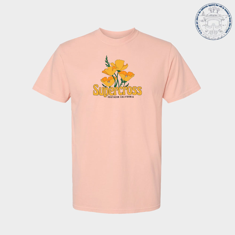 Supercross BMX Apparel - Golden Poppy - Peach