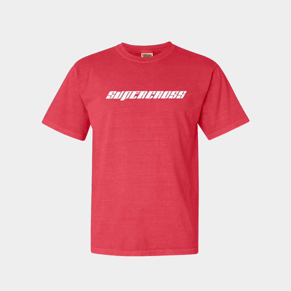 Supercross BMX Corporate Short Sleeve Red T Shirt