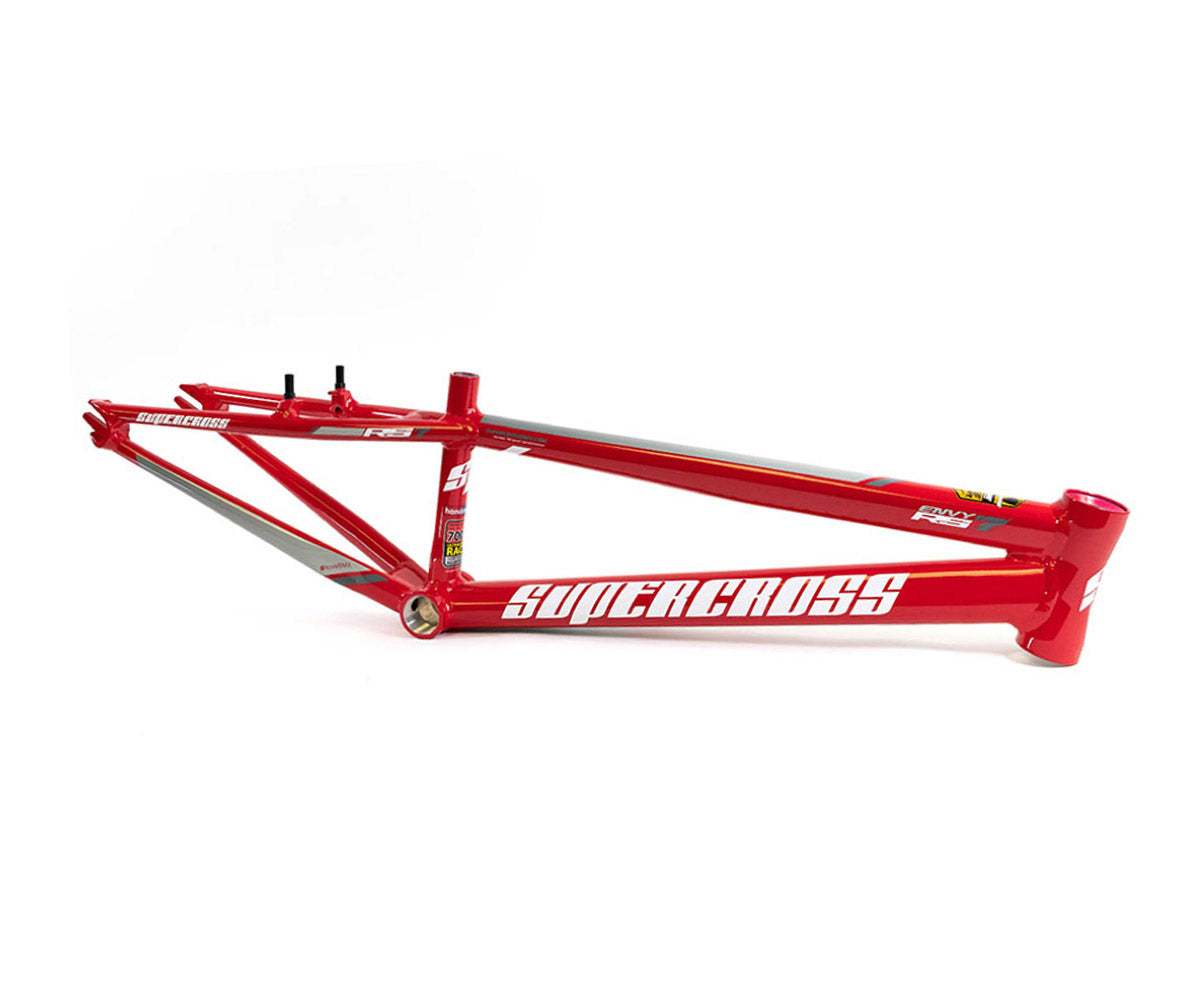 Supercross BMX RS7 Aluminum Racing Frame - Red