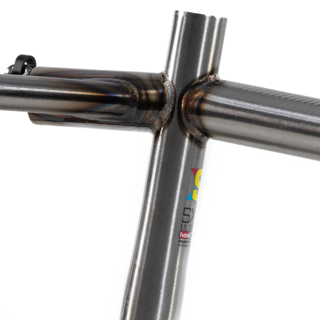 Titanium bmx clearance frame for sale