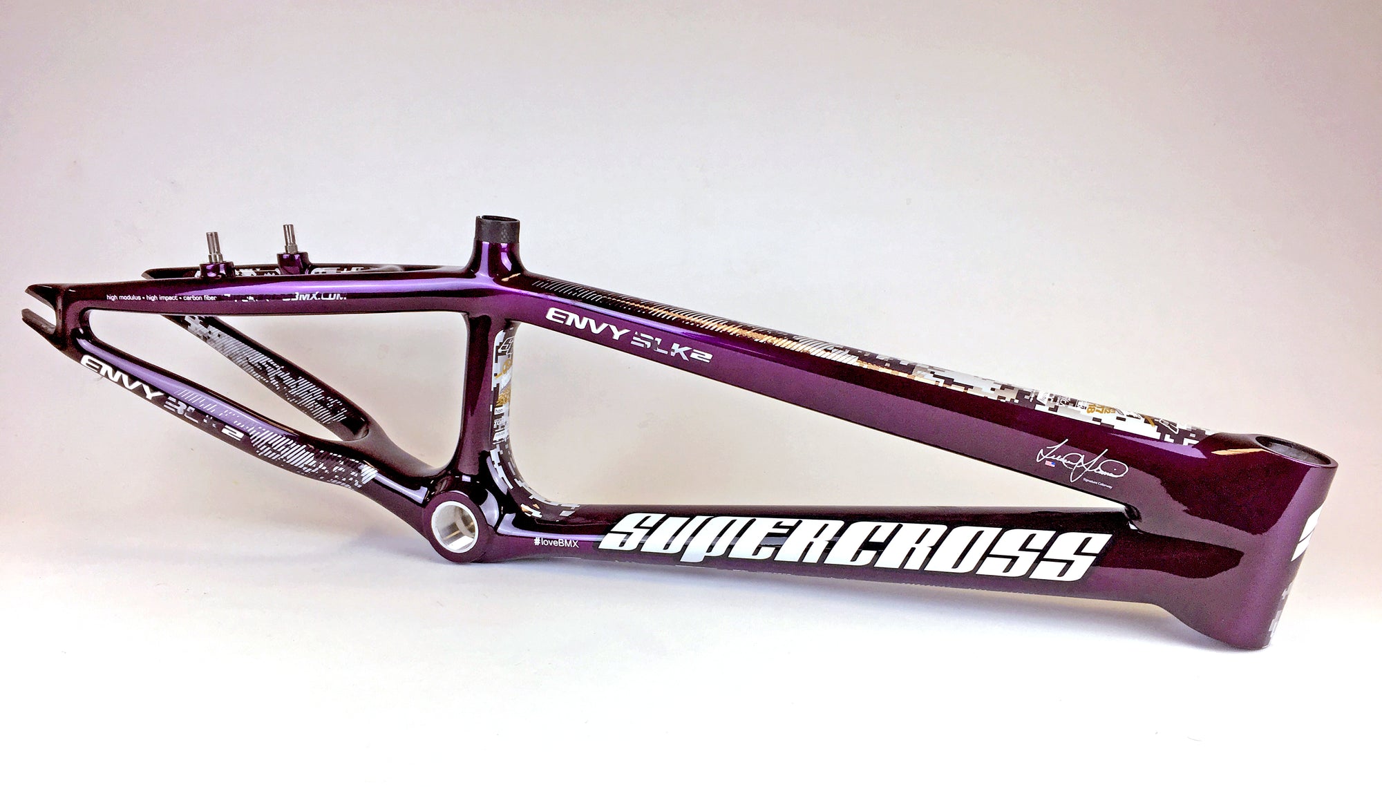 Supercross BMX | ENVY BLK 2 | Pro Cruiser 24" Carbon Fiber BMX Race Frame - Supercross BMX - BMX Racing 