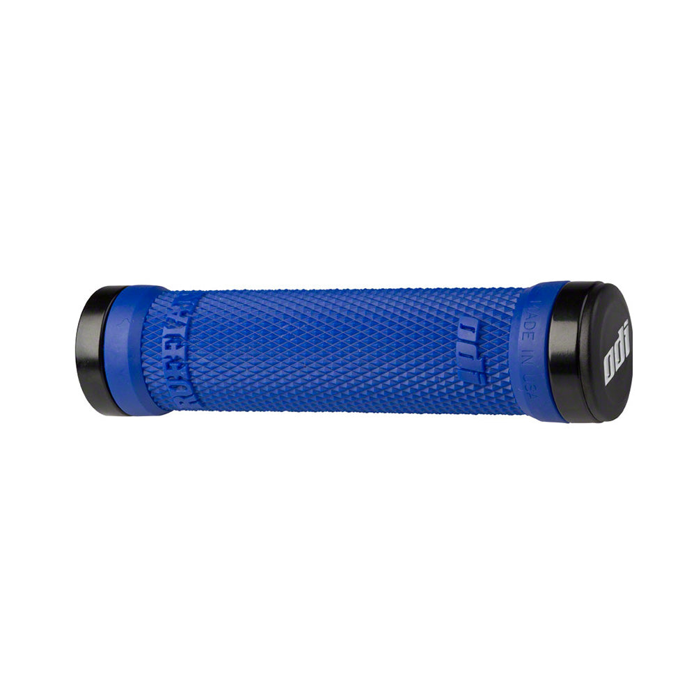 ODI Ruffian Lock-On Grips Bright Blue - Supercross BMX