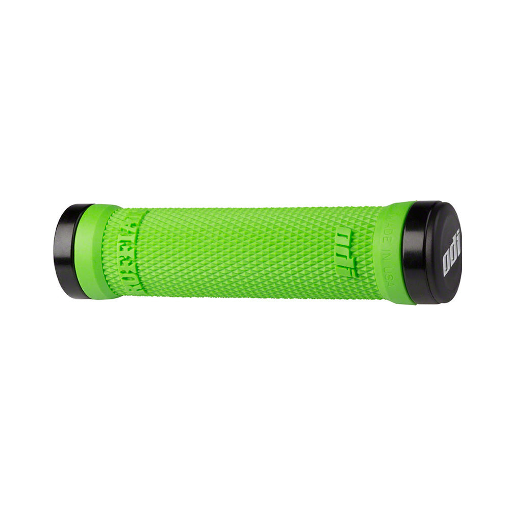 ODI Ruffian Lock-On Grips Green - Supercross BMX