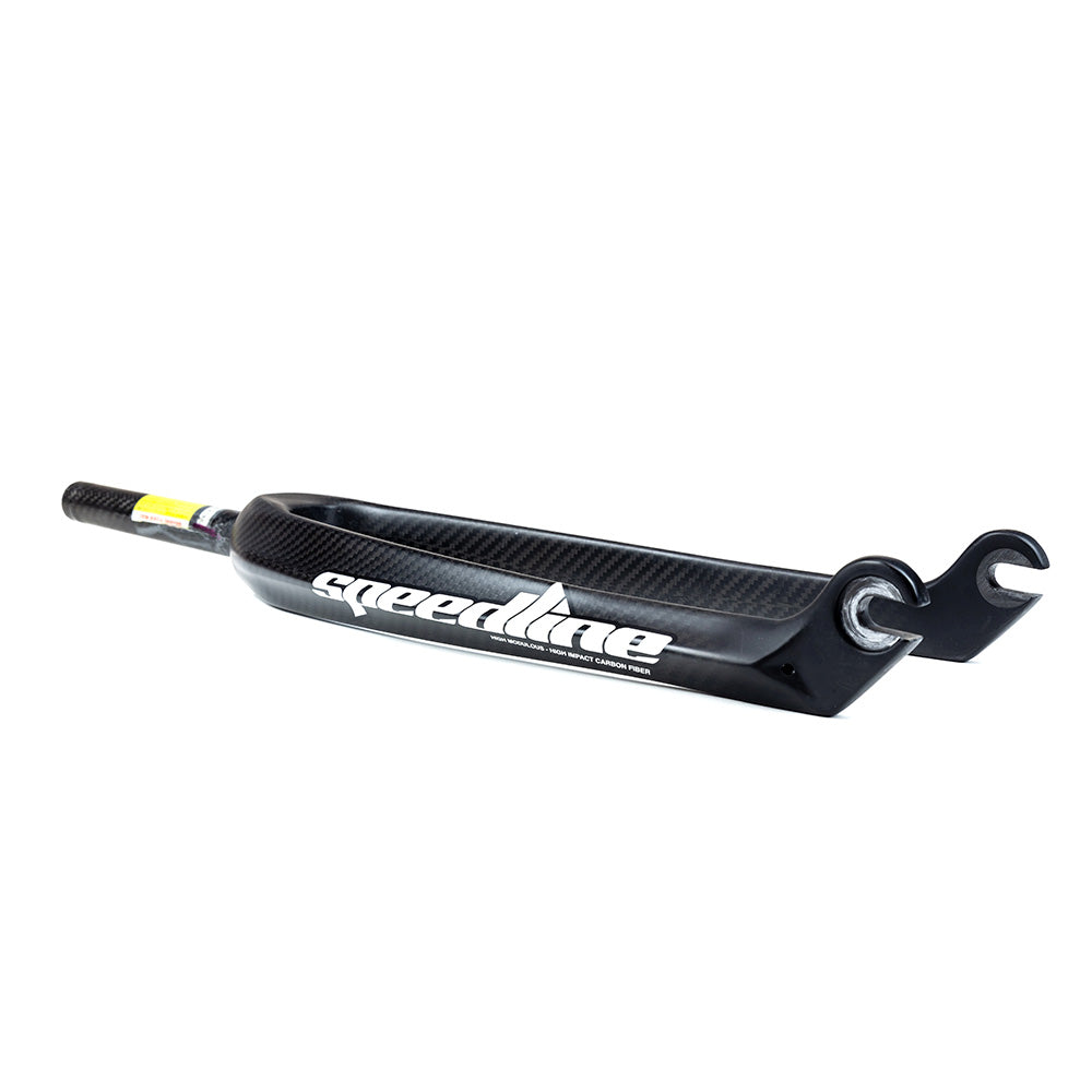 Speedline Parts | Elite Carbon Fiber BMX Pro and Pro Cruiser Race Fork - 3/8" Dropouts - Supercross BMX