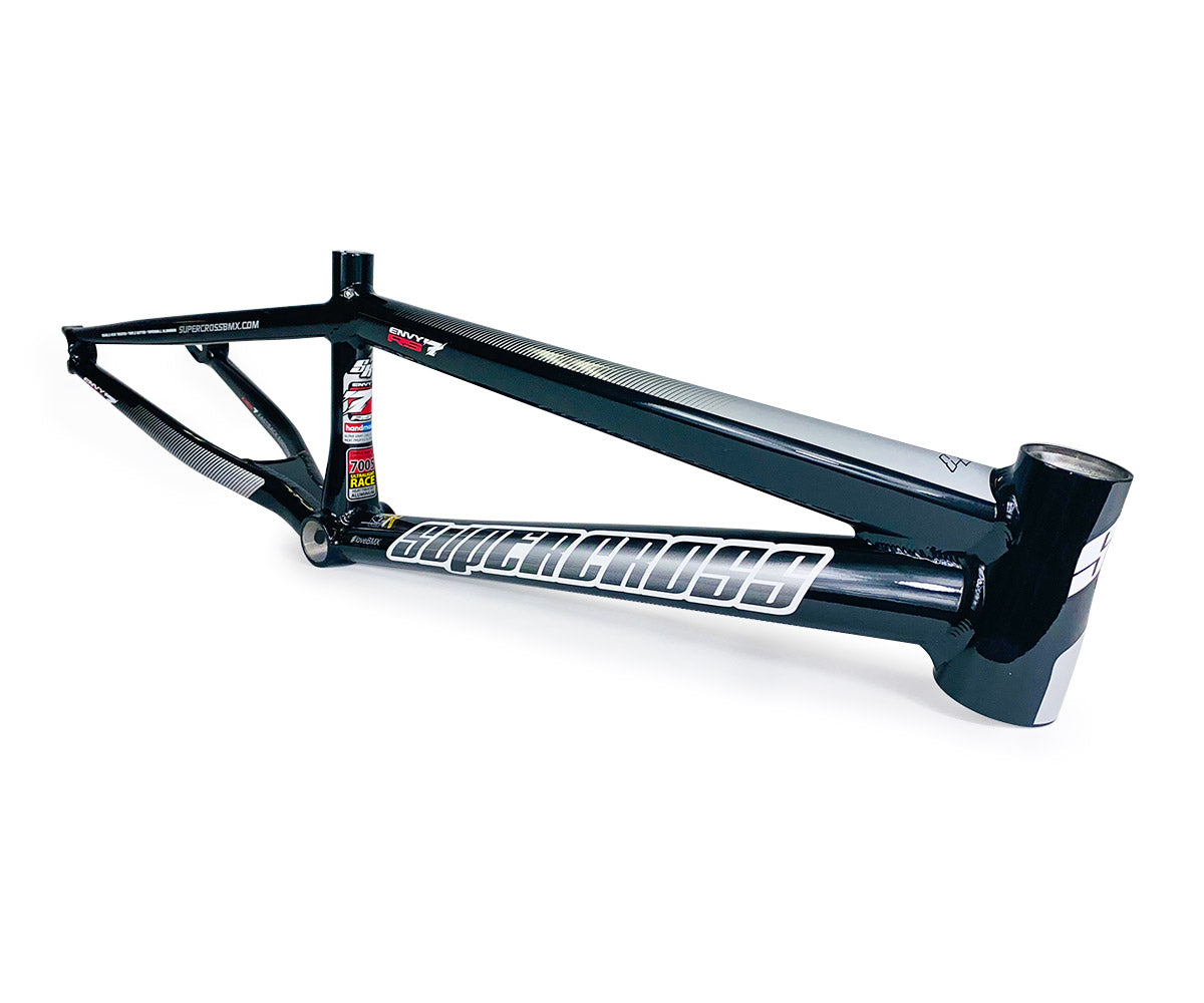 Supercross BMX RS7 Aluminum Racing Frame - Gloss Black